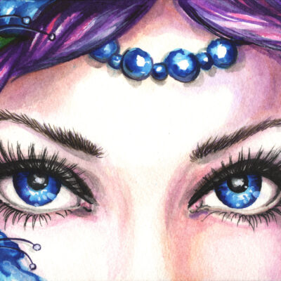 Blue Eyes by Katya Bazhlekova