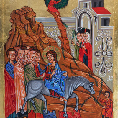 Jesus - Entering Jerusalem by Katya Bazhlekova