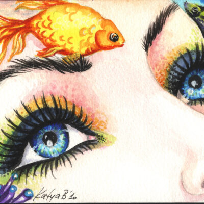 Mermaid's Eyes by Katya Bazhlekova