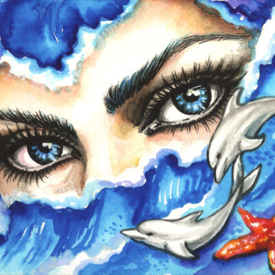 Mermaid's Eyes 3 by Katya Bazhlekova