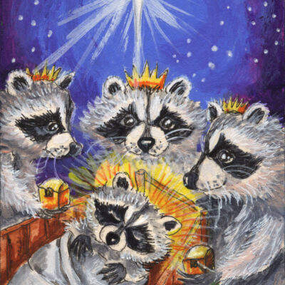 The three Mages and the Bethlehem star by Katya Bazhlekova